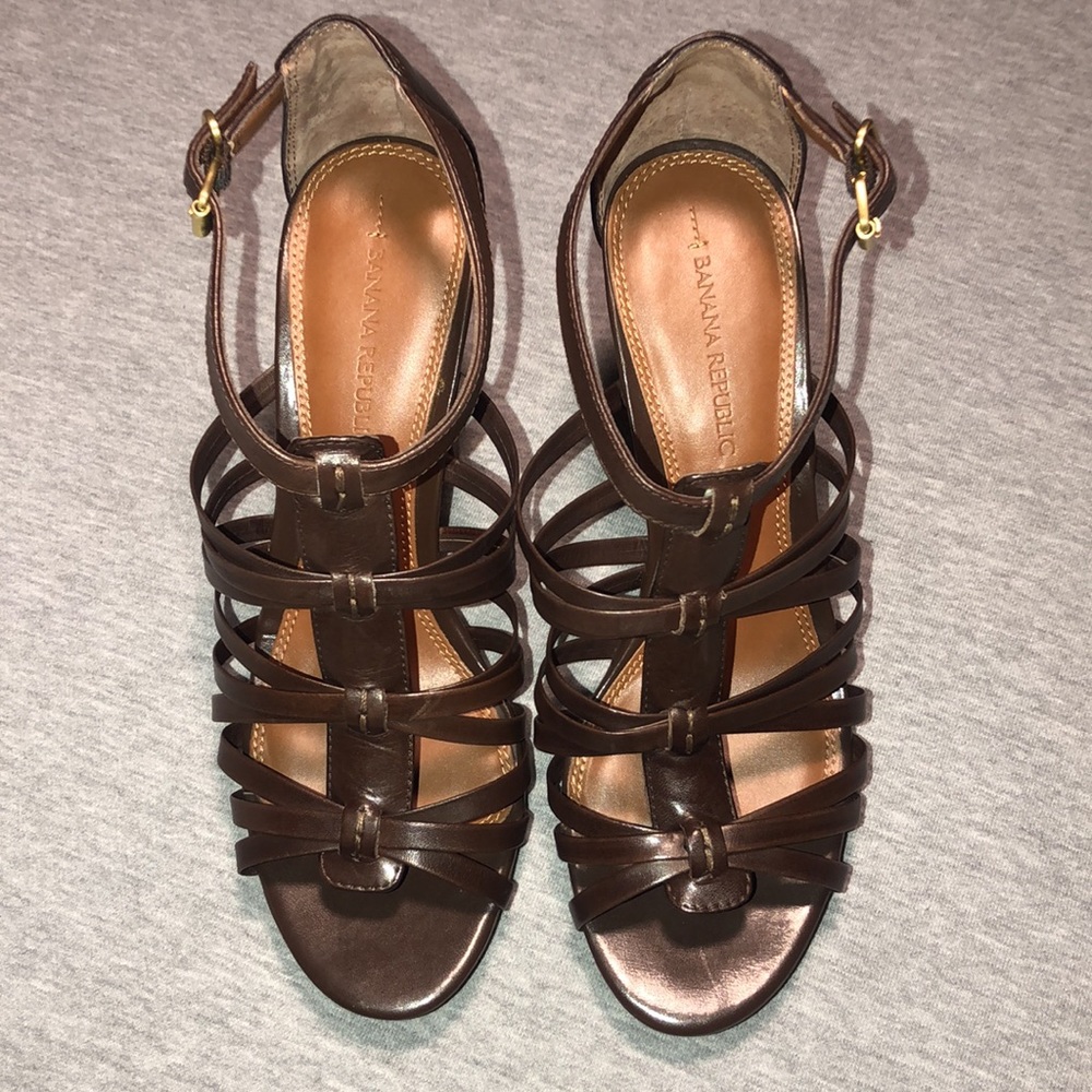 Banana Republic Mari Stacked Heels